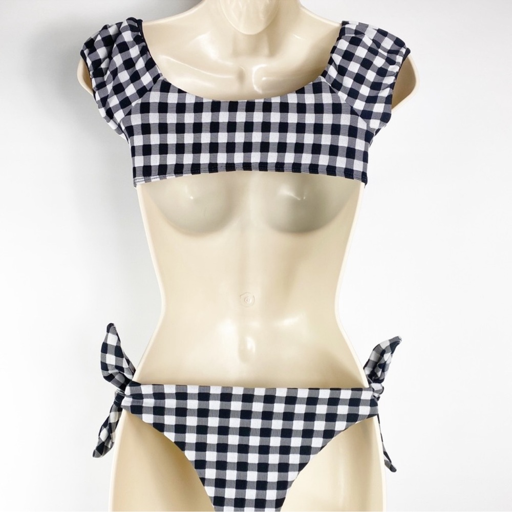 Gingham Bikini Set - image 3